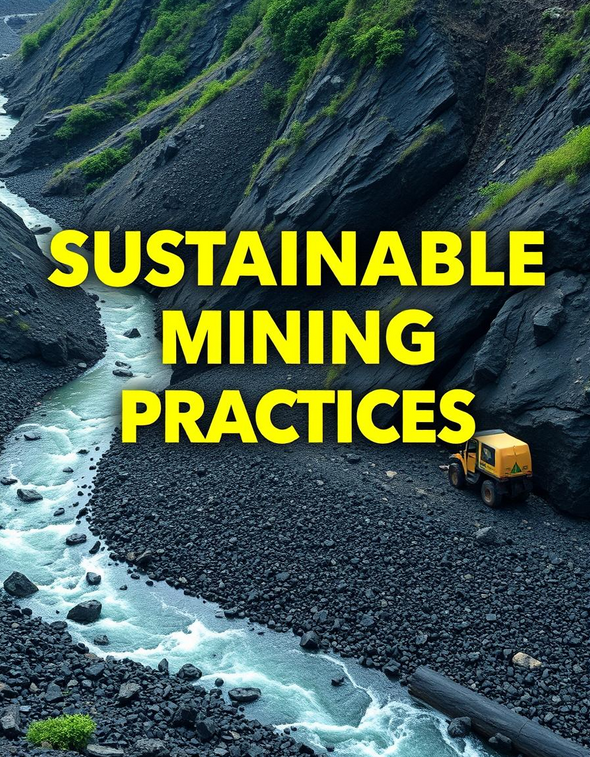 an image for sustainable mining practices. ESG mining